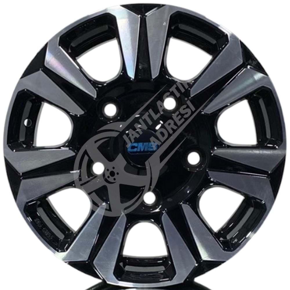 6.5X17 PCD 5X120 CMS-1469 Black Diamond ET60 65.1