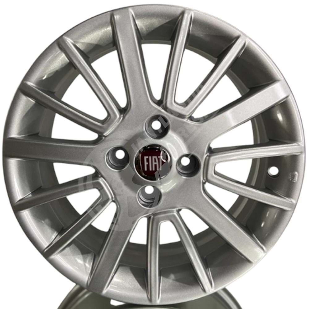 6.0X15 PCD 4X98 CMS-573 Silver FIAT OEM ET44 58.1