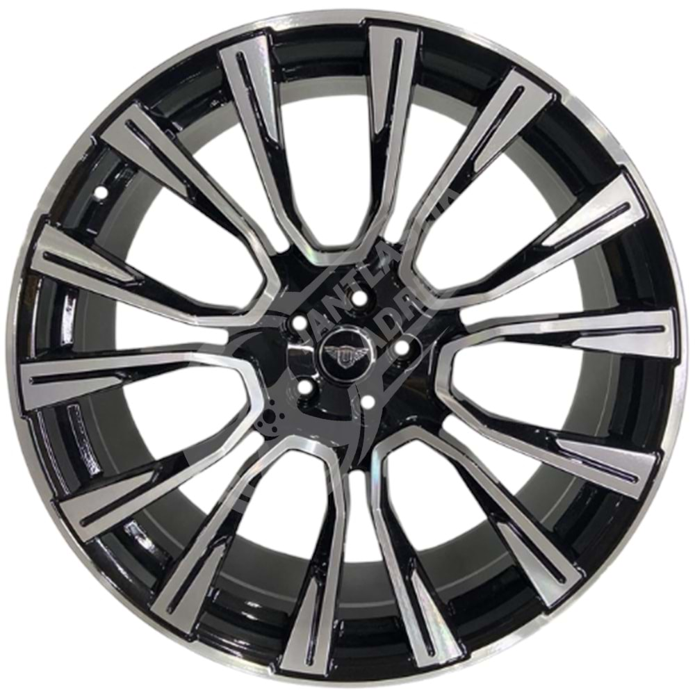 9.5X22 PCD 5X108 FD-2267 Santorini Black Diamond ET45 63.4