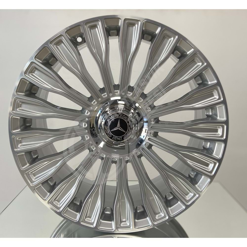 8.5X20 PCD 5X112 RC-326 Silver Diamond Maybach ET38 66.6