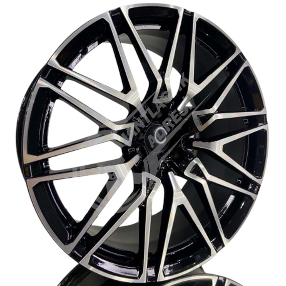 9.5X21 PCD 5X112 EMR-A 342 Black Diamond ET37 66.6