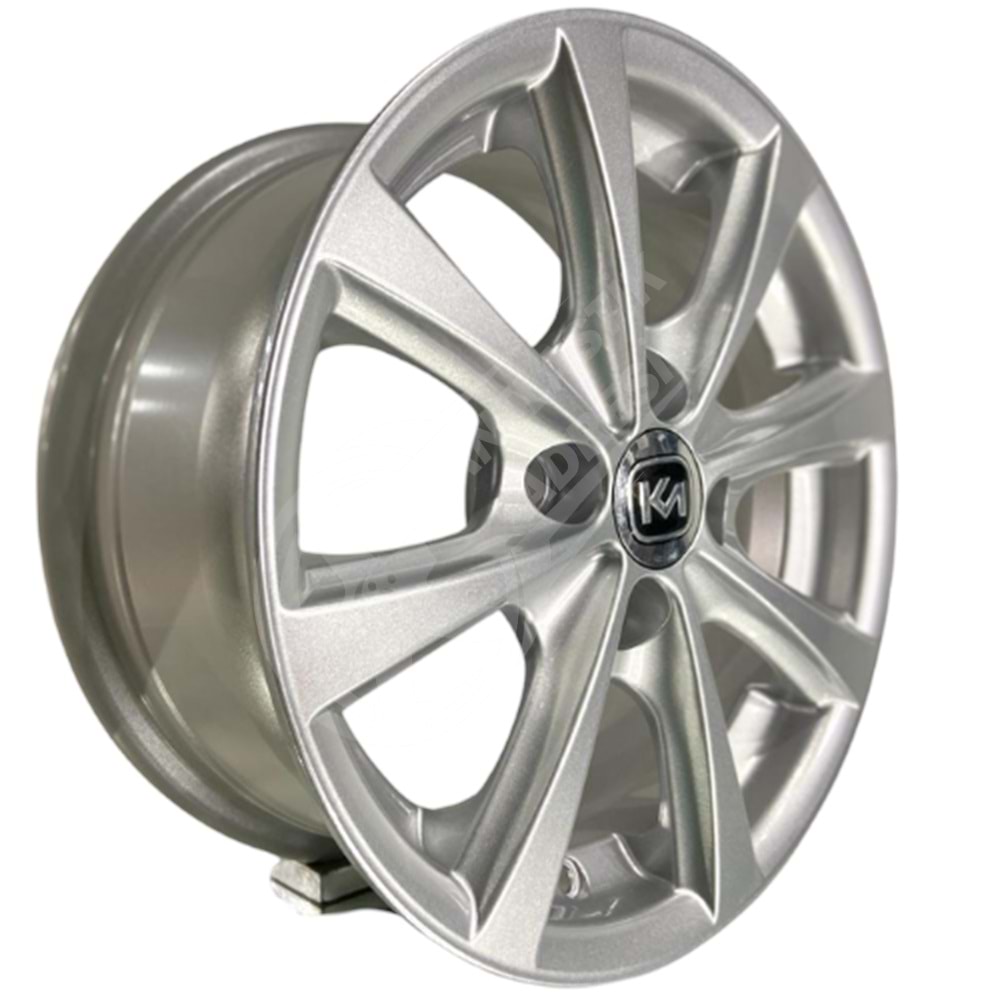 6.0X14 PCD 4X100 KM-774 Silver ET37 67.2