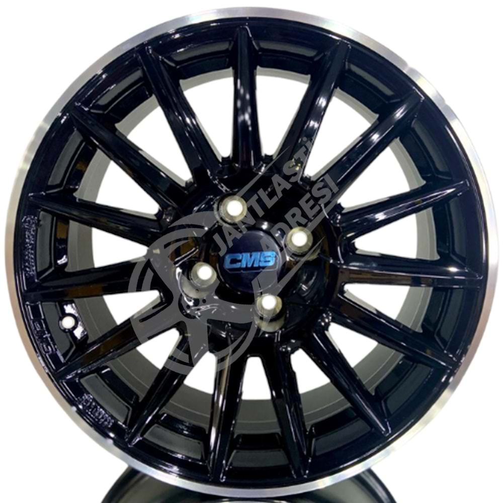 6.5X16 PCD 4X108 CMS-1263 Black ET20 65.1