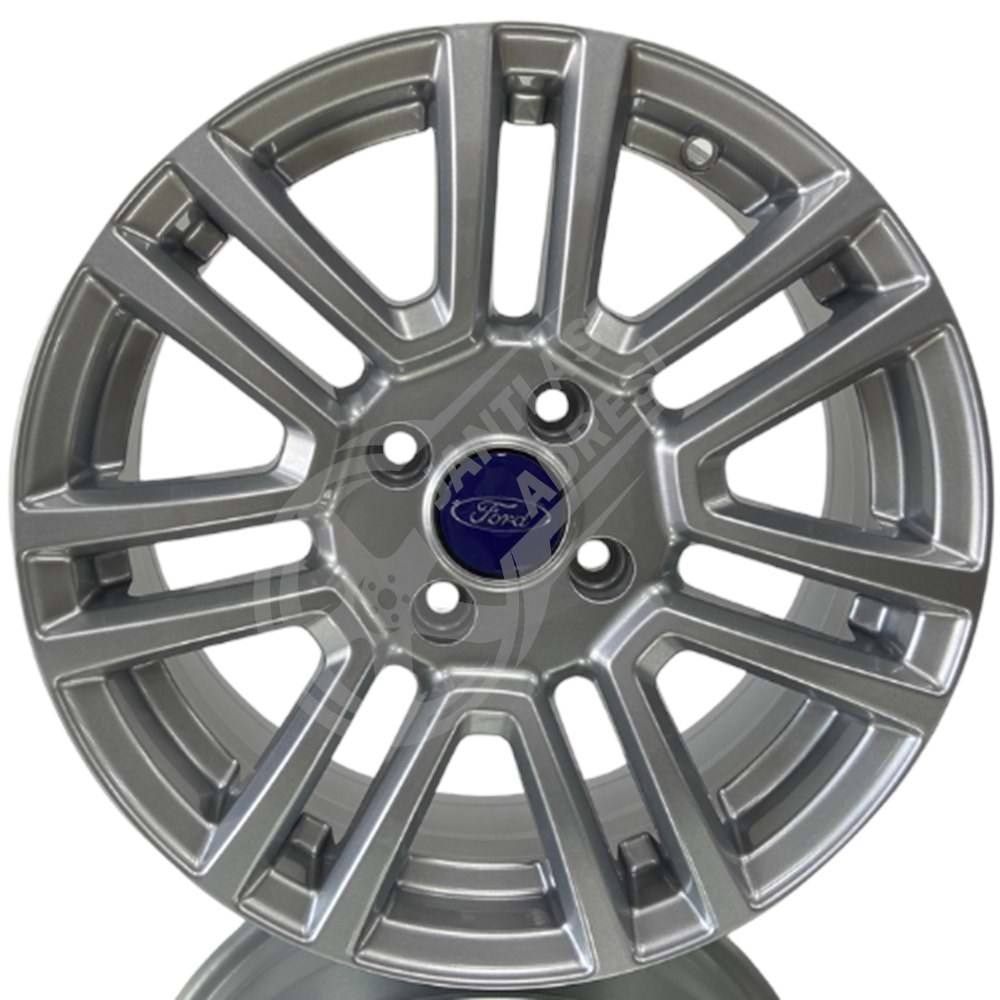 6.5X16 PCD 5X108 Elit EJ-20 Silver Diamond ET40 67.1