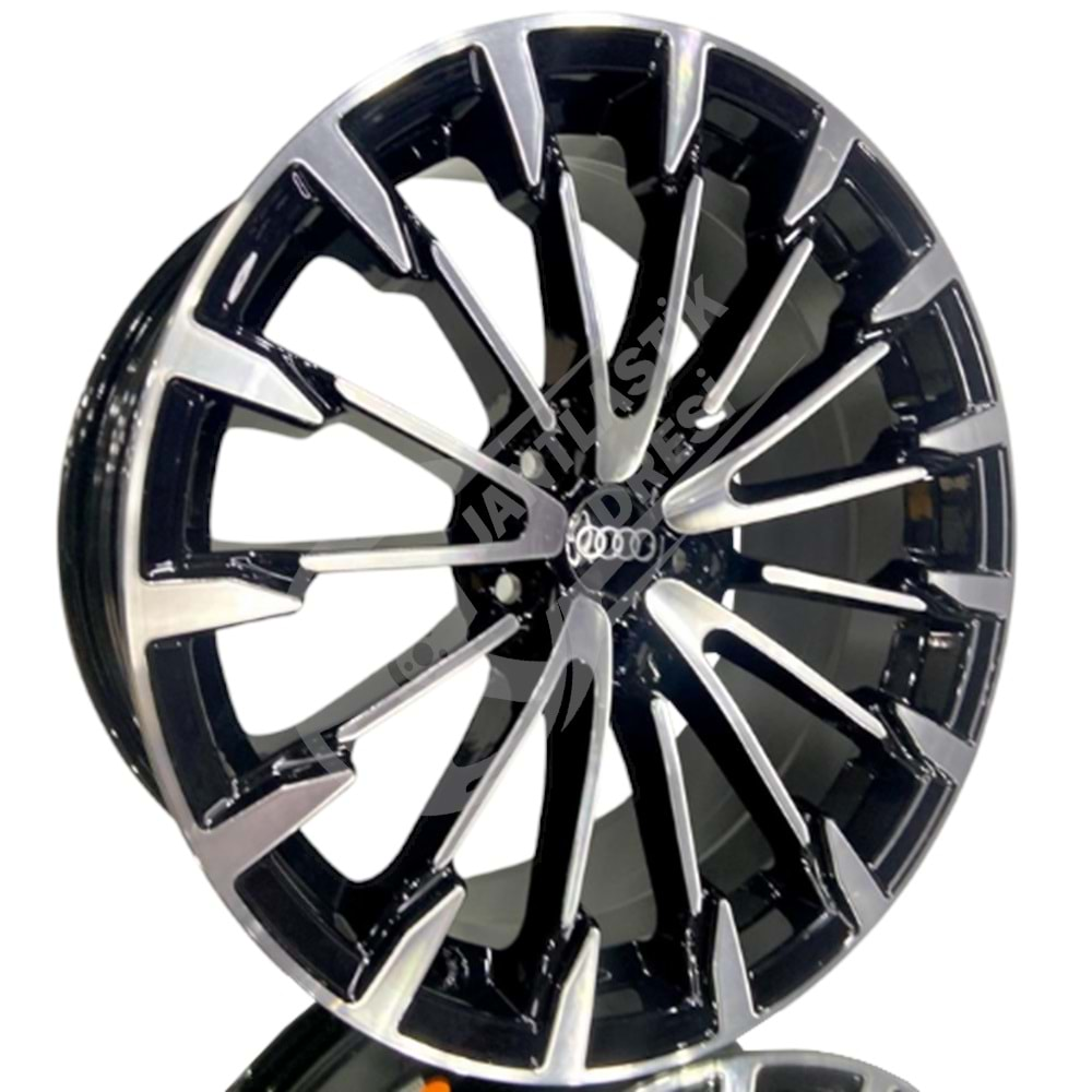 8.0X18 PCD 5X112 EMR A 257 Black Diamond ET35 66.6