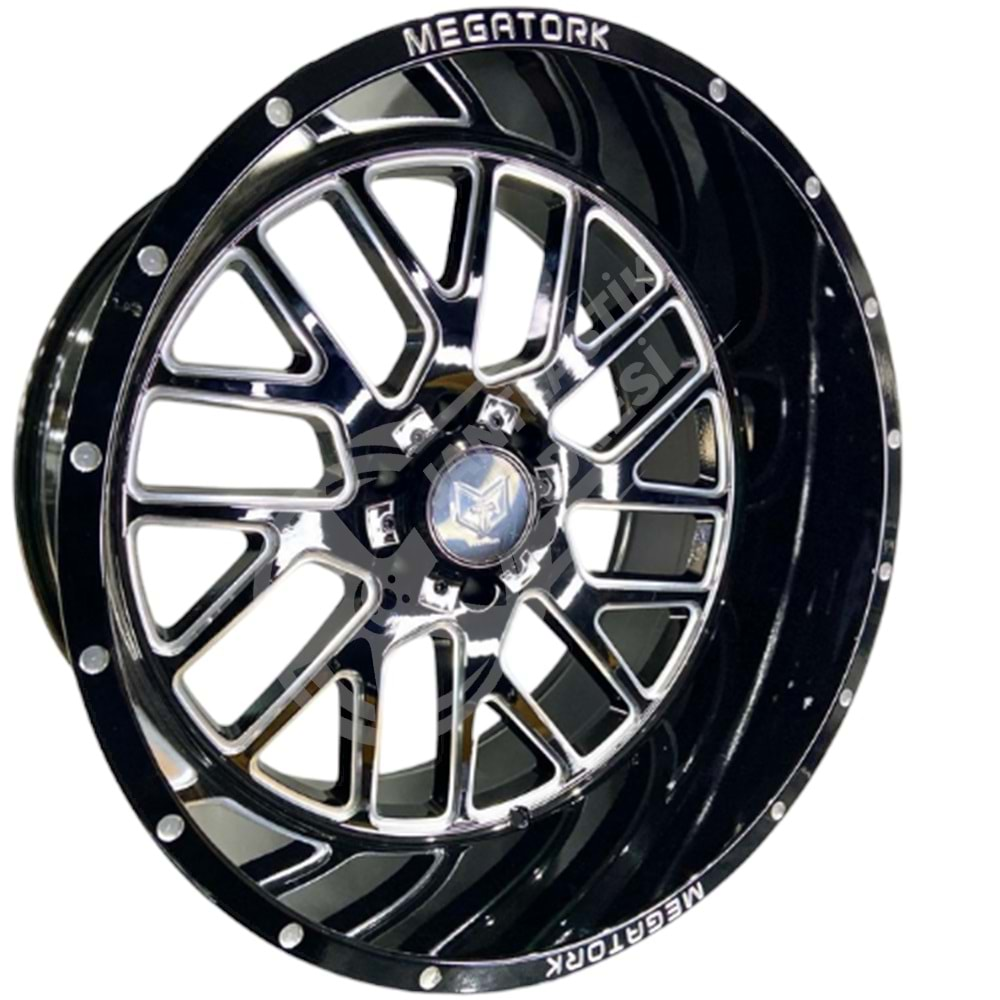 12X22 PCD 6X139.7 Tork-9337 Black Off-Road ET51 110