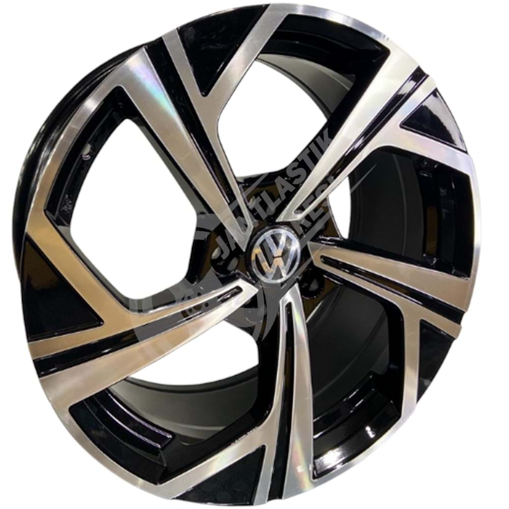 8.0X18 PCD 5X112 BK-5851 Black Diamond ET45 57.1