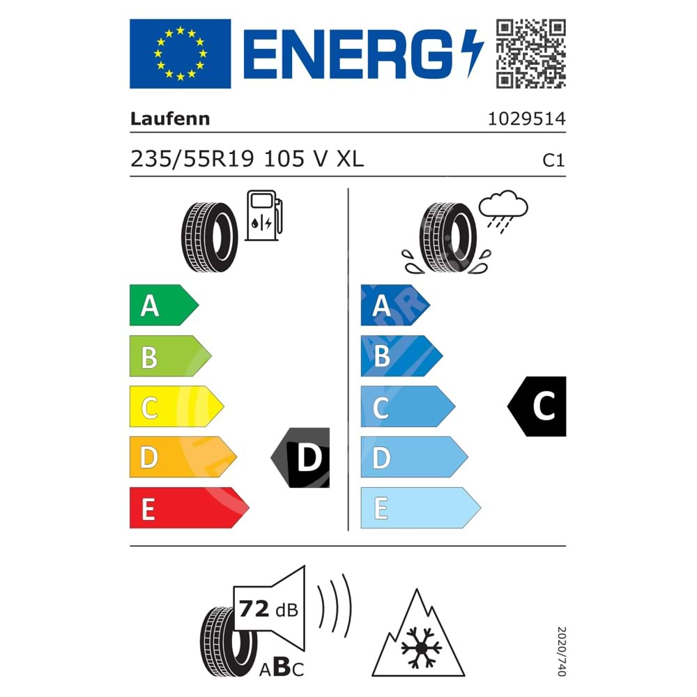 235/55R19 105V XL Laufenn I FIT+ LW31 M+S