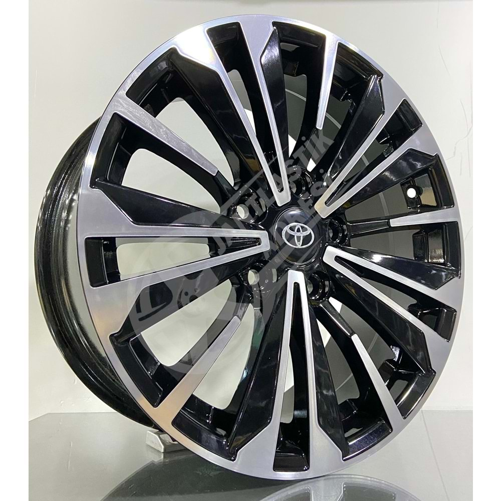 7.0X16 PCD 5X114.3 KM DY-1476 Black Diamond ET40 60.1