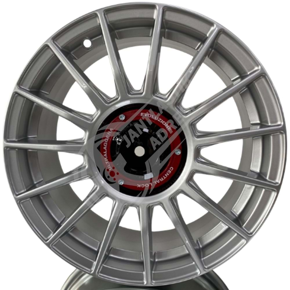 7.0X16 PCD 4X108 R1A-385 Silver ET25 65.1