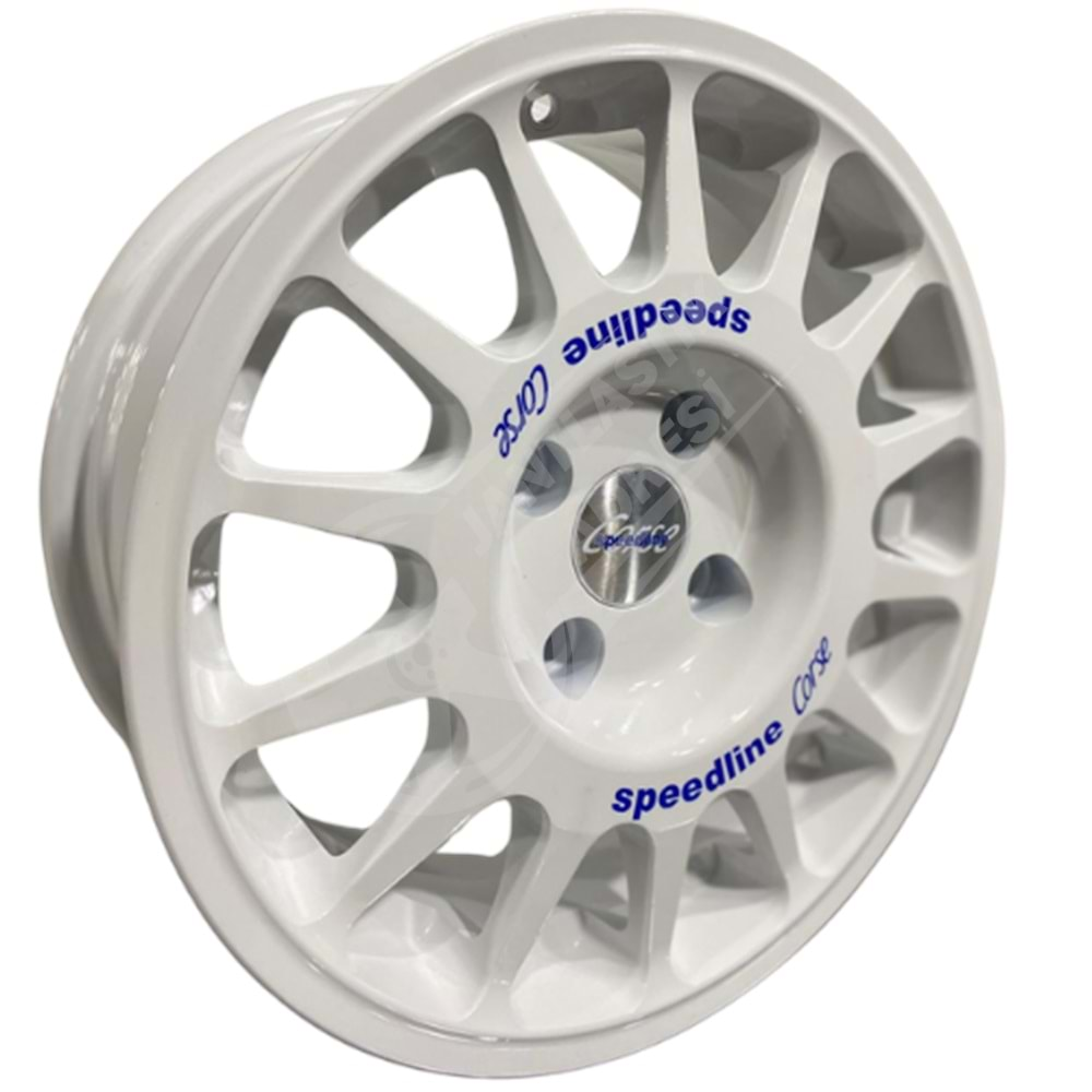 6.5X15 PCD 4X108 EMR-W7590 Soft White SpeedLine ET25 65.1