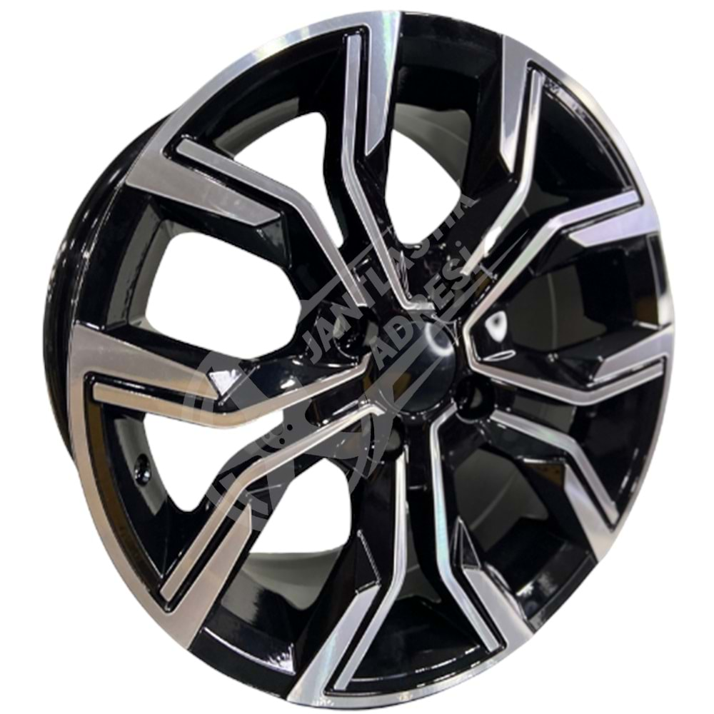 6.5X15 PCD 4X100 FD-15158 Black Diamond ET35 67.1