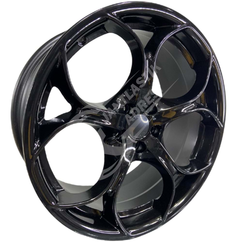 8.0X18 PCD 5X98 Truva-325 Black ET40 58.1