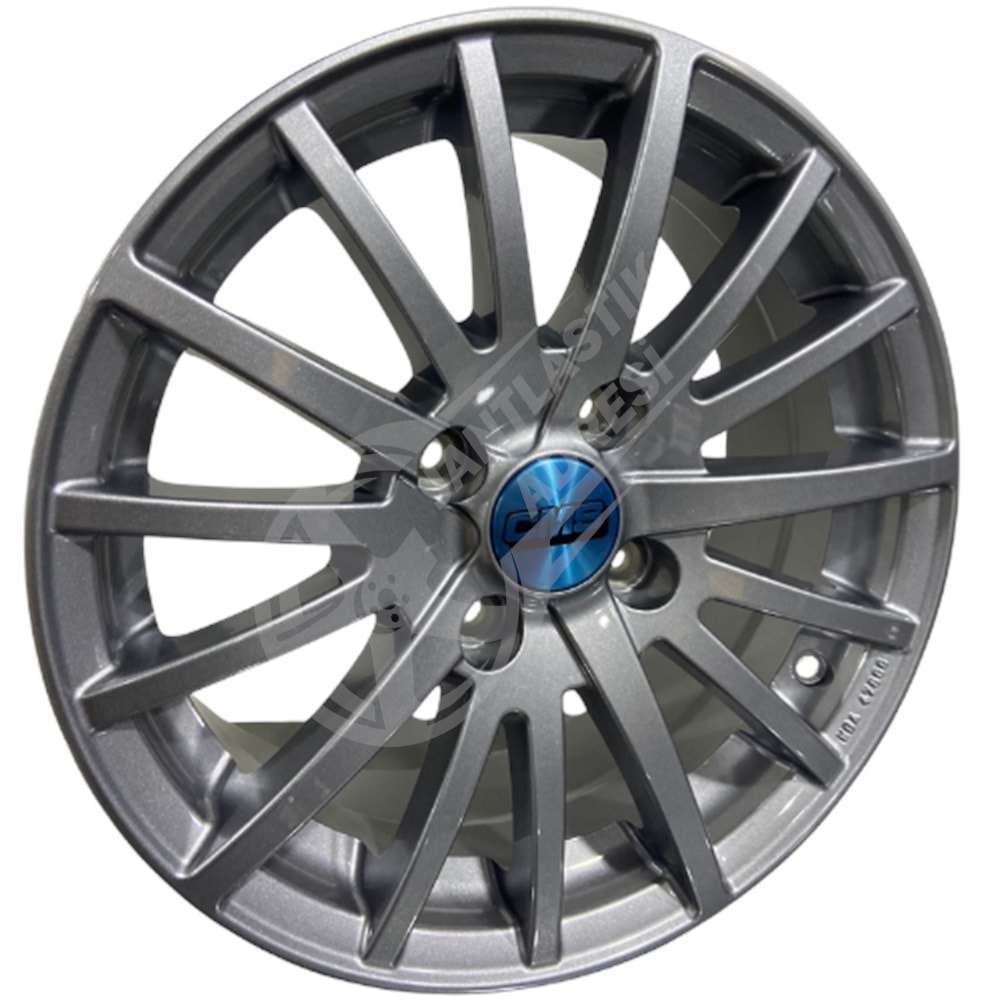 6.5X15 PCD 4X108 CMS-465 Racing Silver ET38 67.2