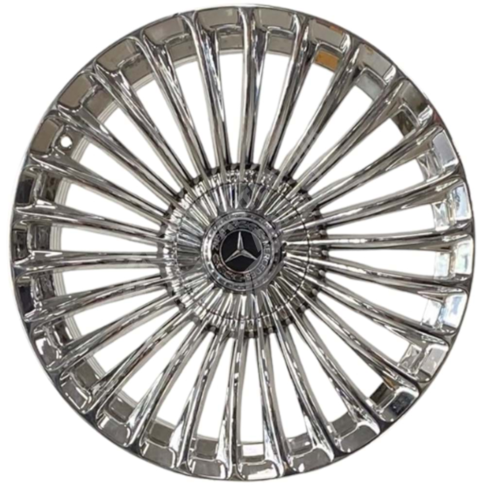 8.0X18 PCD 5X112 FRM DS-428 Polished F. Maybach ET40 66.5