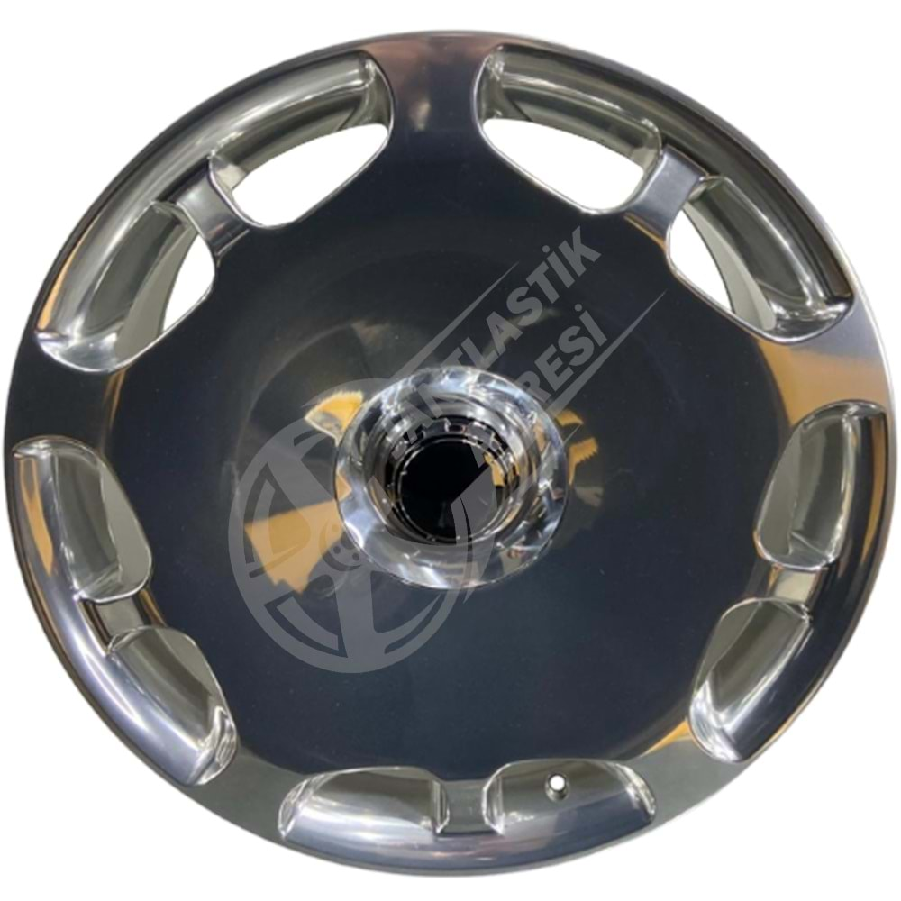 8.5X19 PCD 5X112 FRM FMB-2 Polished Chrome MayBach ET37 66.5