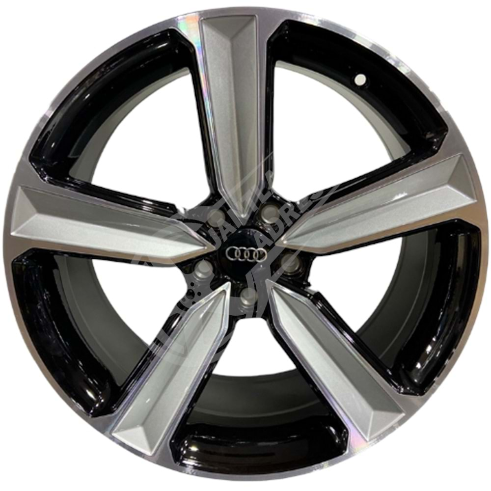 8.5X19 PCD 5X112 BabaYaga Black SD Audi RS ET35 66.45