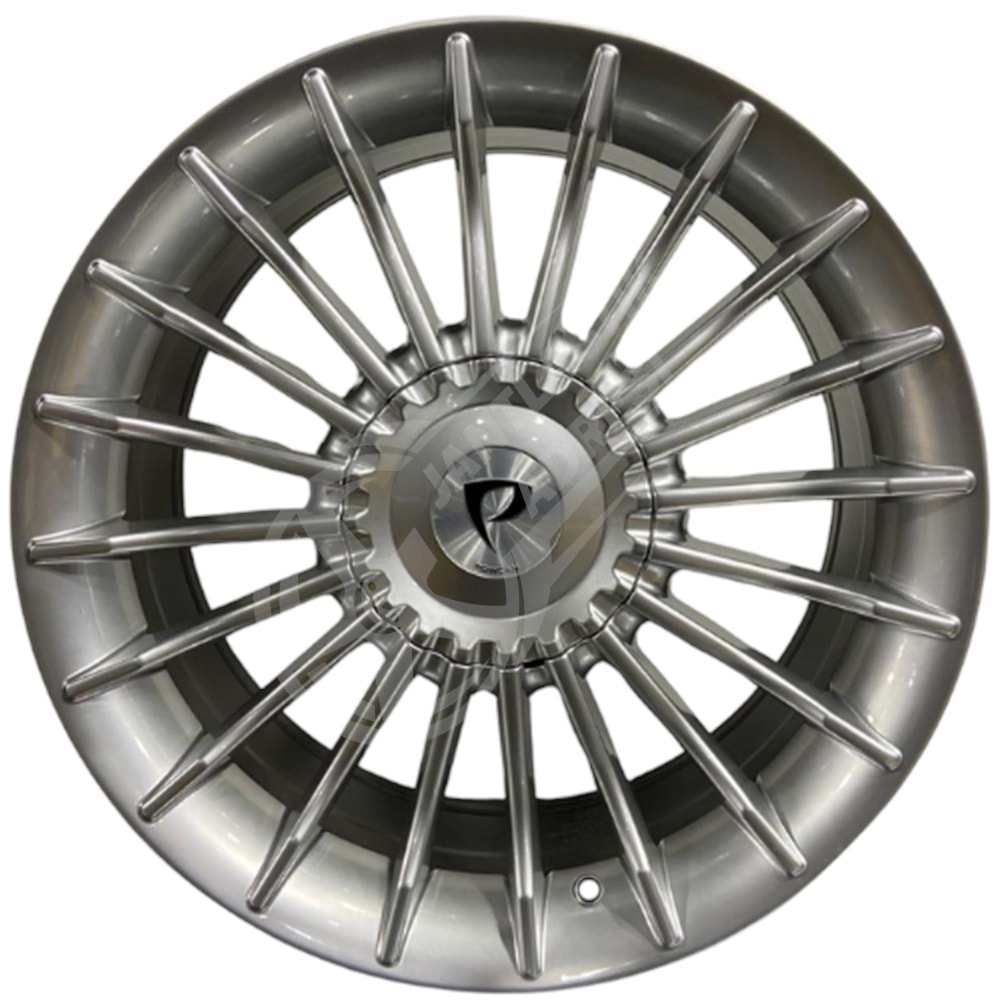 7.5X17 PCD 5X100 BK-273 Hyper Silver Alpin ET35 72.56