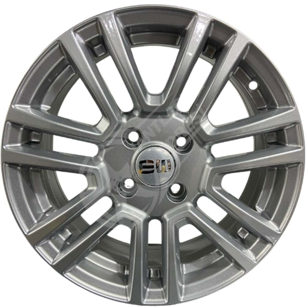 6.5X16 PCD 4X108 EJ-20 Silver Courier ET40 63.4