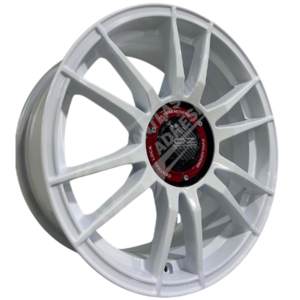 7.5X17 PCD 4X100 R1A-2820 White OZ ET35 67.1