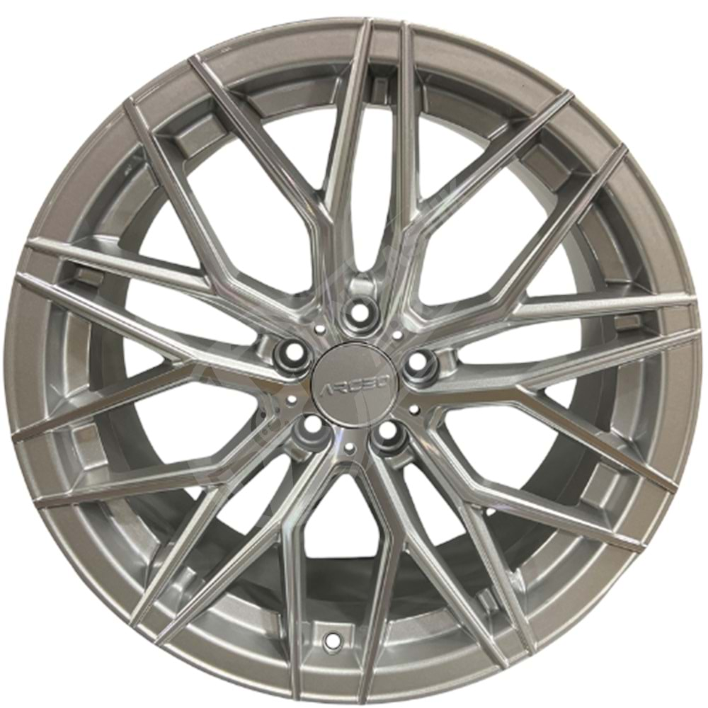 7.5X17 PCD 5X100 ARC 17141 Silver Valencia ET35 73.1