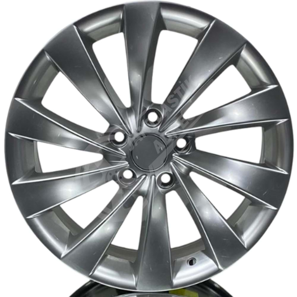 6.0X14 PCD 5X100 BK-438 Hyper Silver Interlagos ET35 57.1