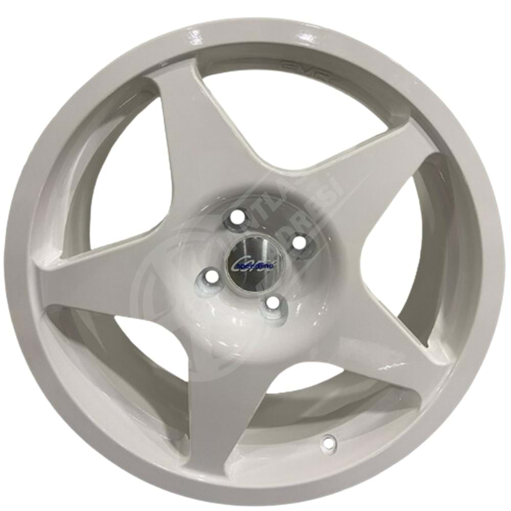 7.0X17 PCD 5X100 DY-1326 Soft White ET35 73.1