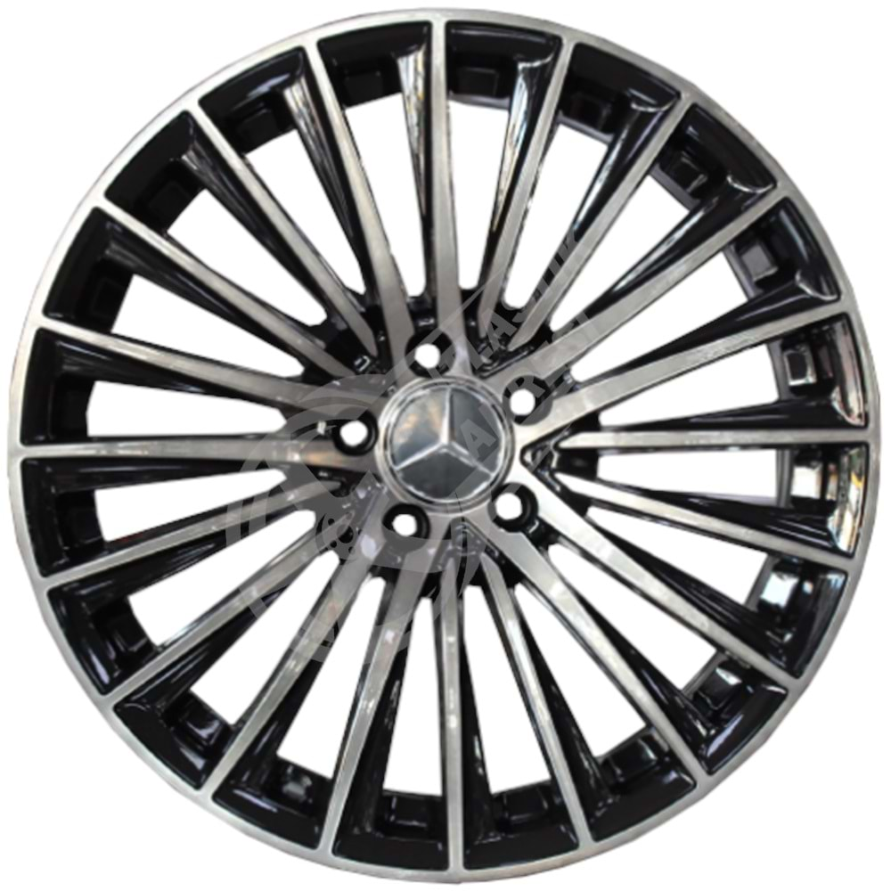 8.0X18 PCD 5X112 DY-988 Black Diamond ET40 66.6