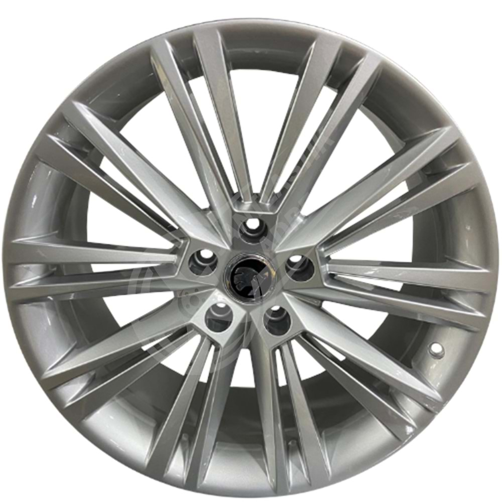 8.5X19 PCD 5X112 DY-1509 Silver New Skoda ET40 57.1