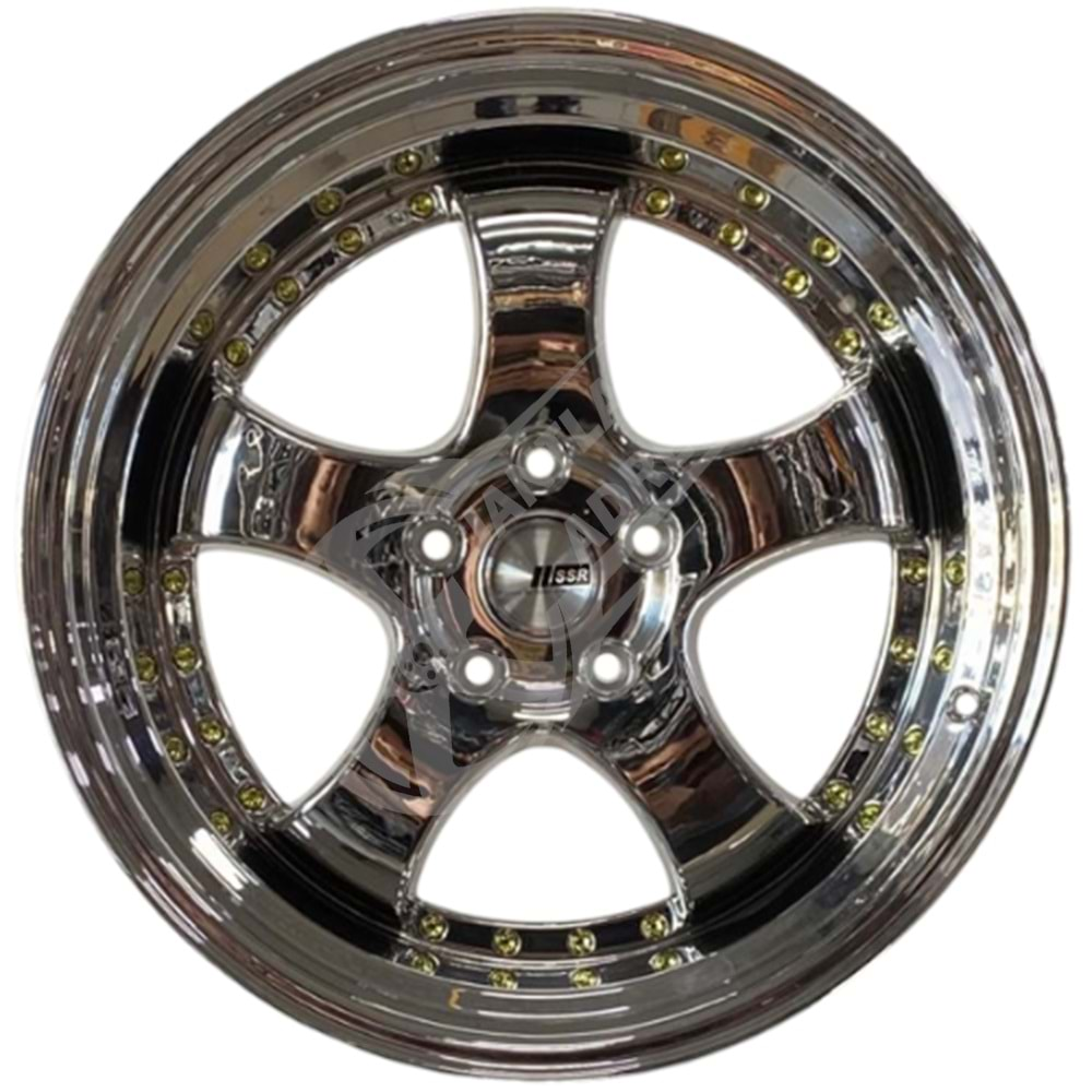 8.5X18 PCD 4X108 EMR-L002 Chrome SSR ET25 73.1