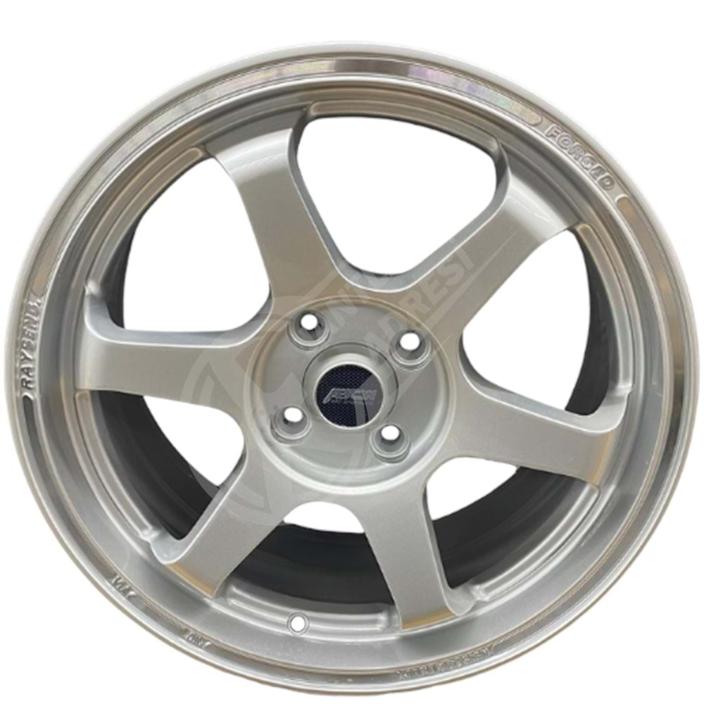 7.0X16 PCD 4X100 JNT-6966F Silver ET35 73.1