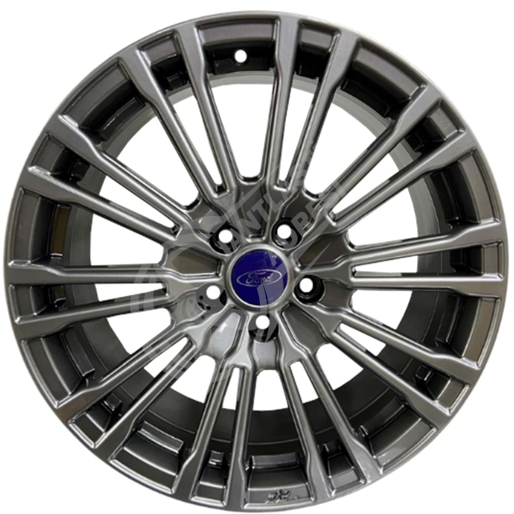 8.0X18 PCD 5X108 RC-0445 OEM Gun Metal ET50 63.4