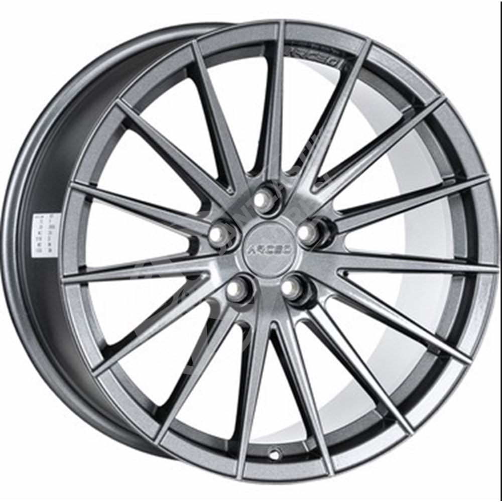 8.0X18 PCD 5X114.3 ARC S-1013 Antrasit GG ET35 73.1