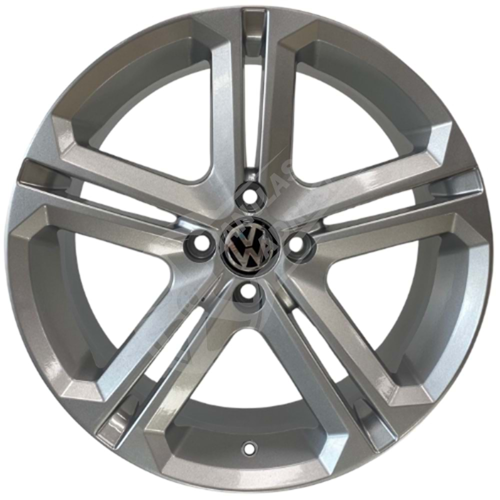 7.5X17 PCD 5X100 02S1017 Silver ET35 67.1