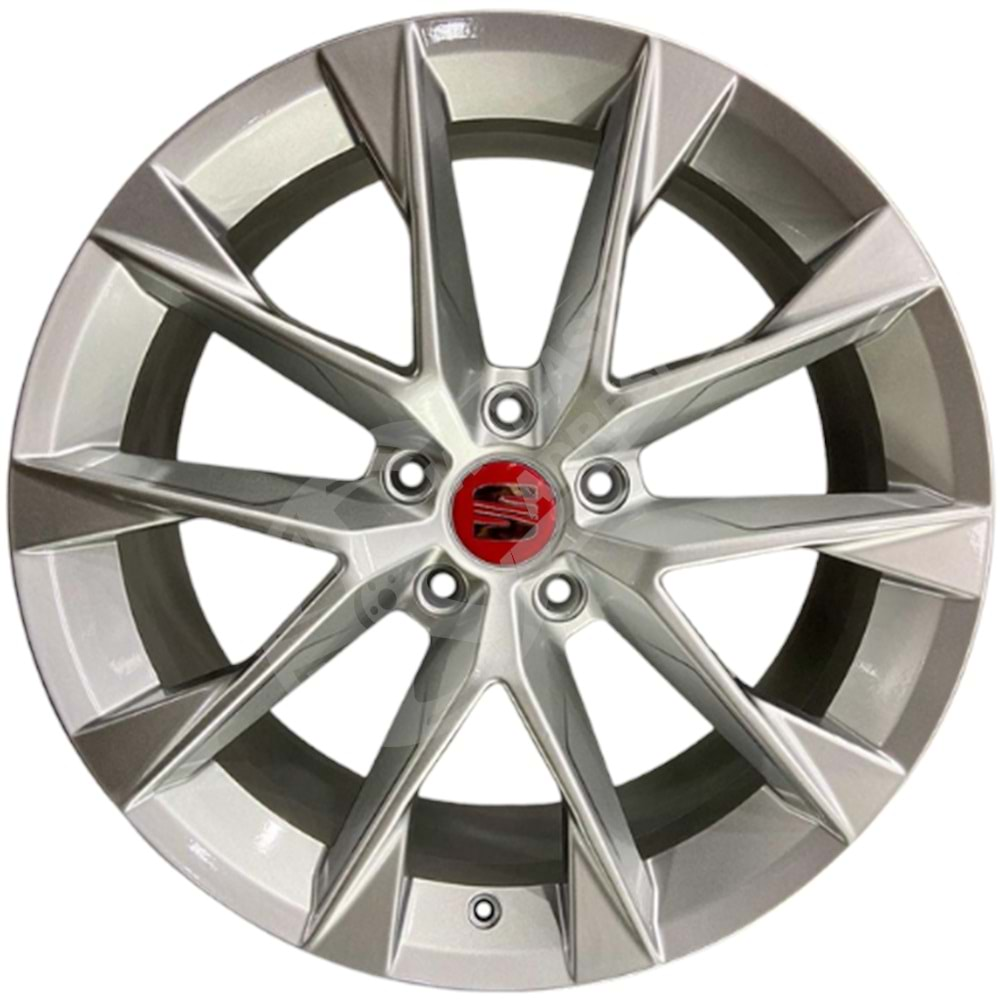 8.0X18 PCD 5X112 EMR-462 Silver ET40 57.1