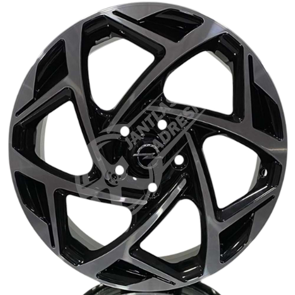 8.0X18 PCD 5X120 RC-172 Black Diamond ET45 67.1