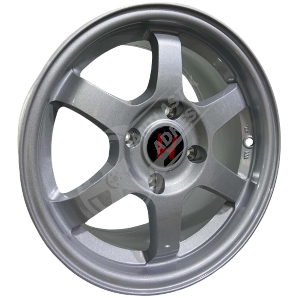 7.0X15 PCD 4X100 PRO-L56001A Silver ET35 73.1