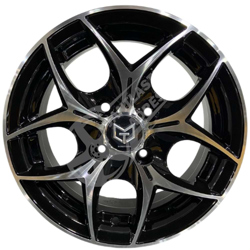 6.0X14 PCD 4X108 Tork-3206 Black Diamond ET25 73.1