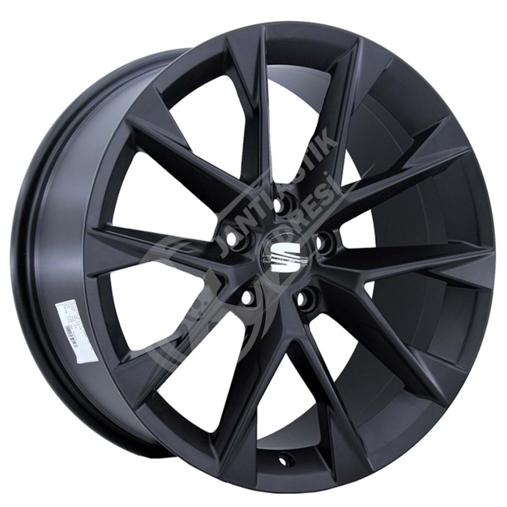 8.0X18 PCD 5X112 EMR-462 Black ET40 57.1