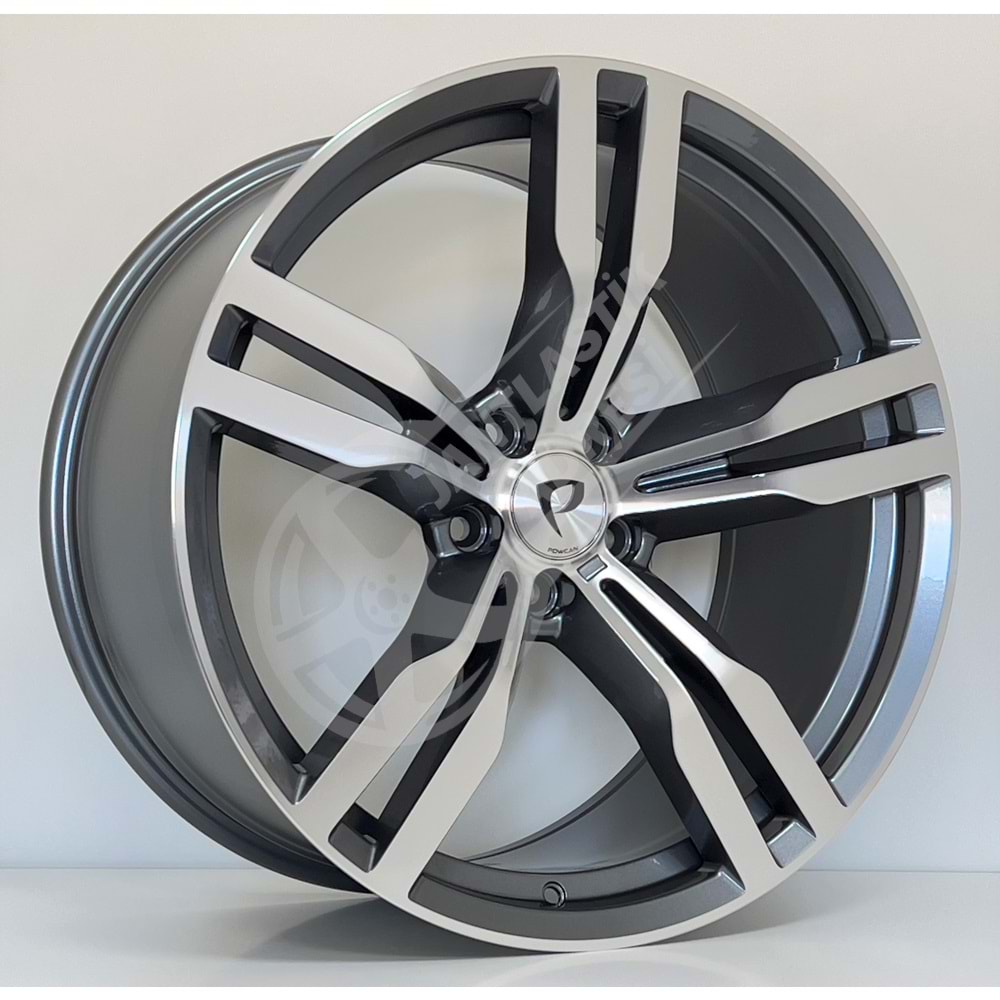 9.5X19 PCD 5X120 BK-5327 GD ET37 72.56
