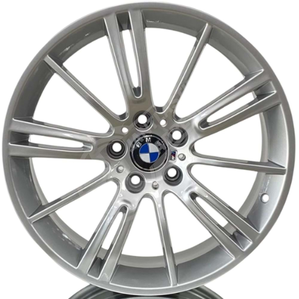 8.0X18 PCD 5X120 Truva-409 Silver Style 193 ET38 72.6