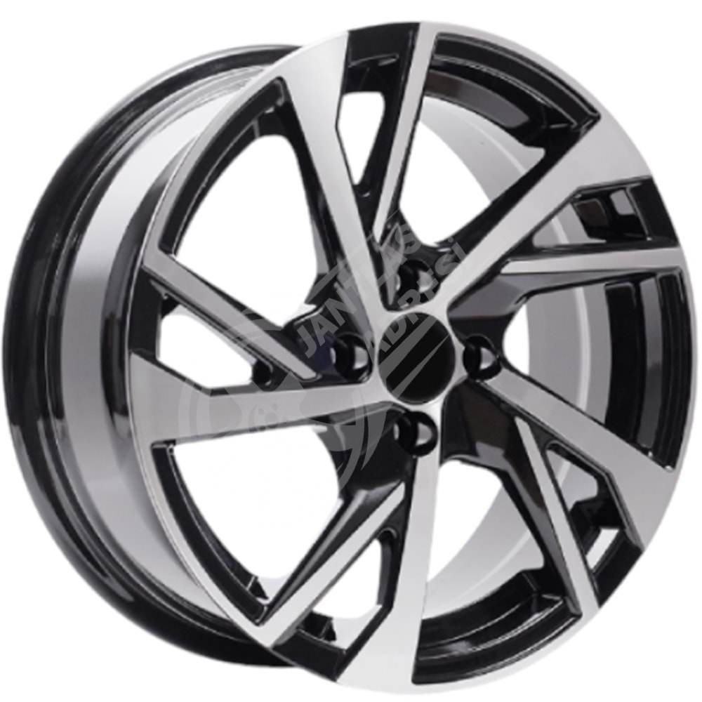 6.5X16 PCD 5X108 FD-16088 Titanium Diamond ET35 67.1