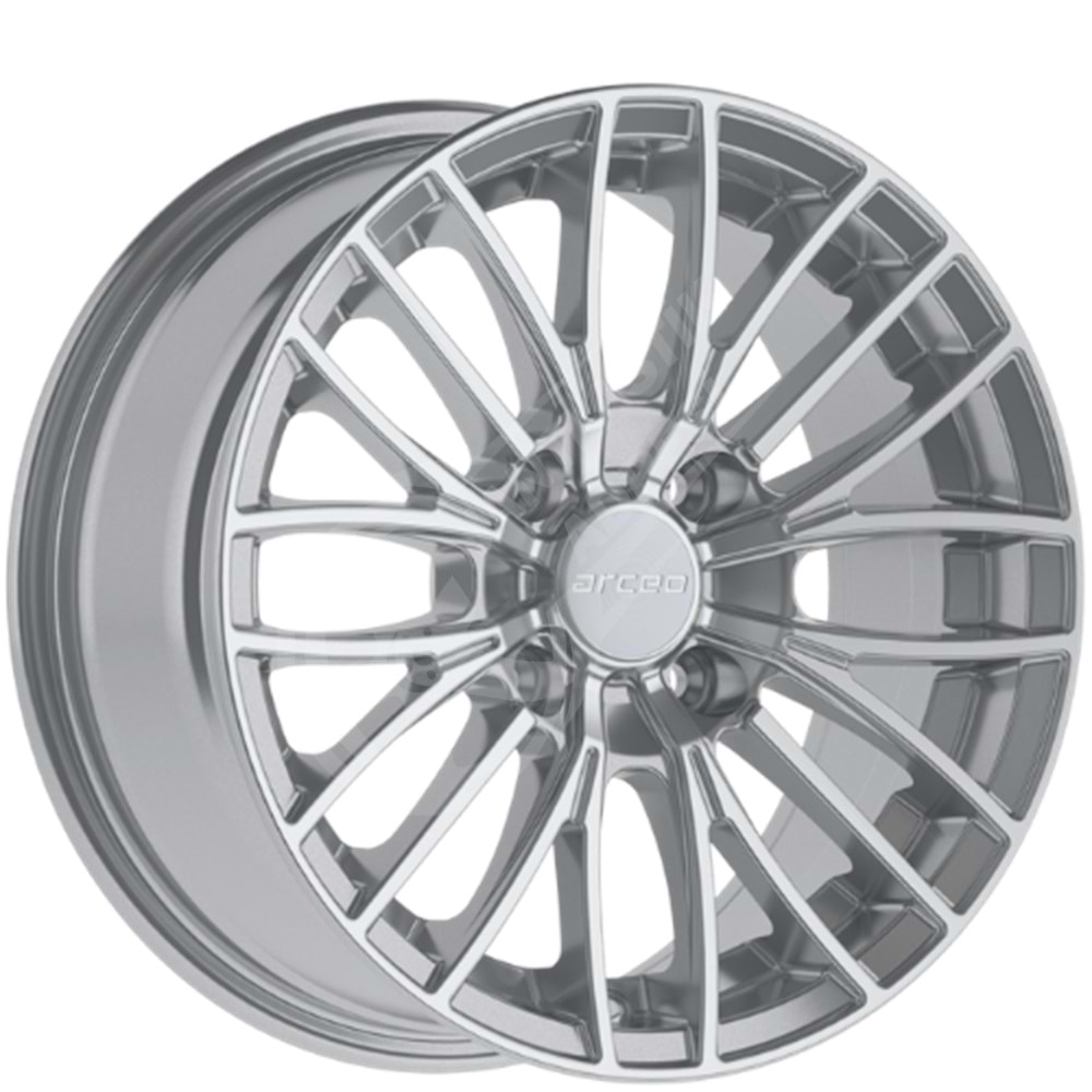 6.5X15 PCD 4X108 EMR-164 Crystal Silver ET25 65.1