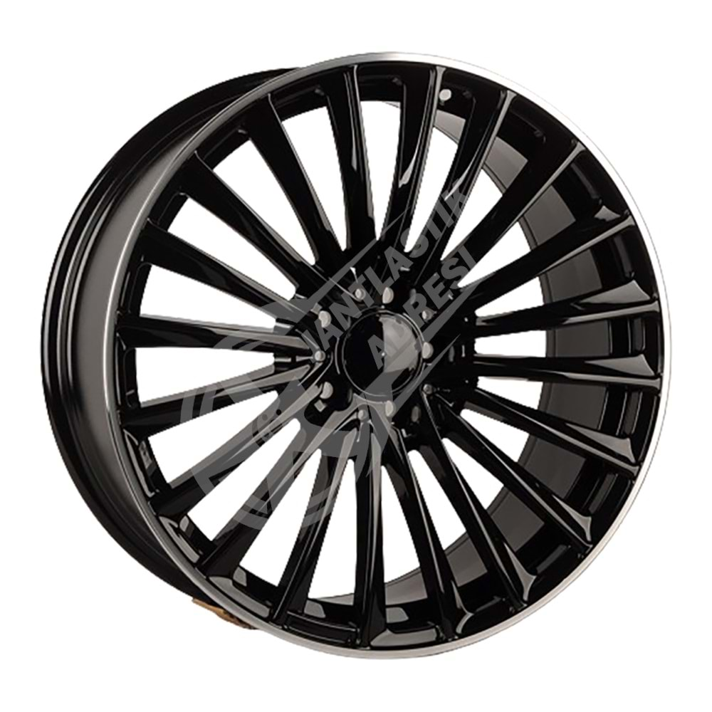 20X8,5 JANT BKY 5909B 5X112 ET40-66,56 BLACK LİP