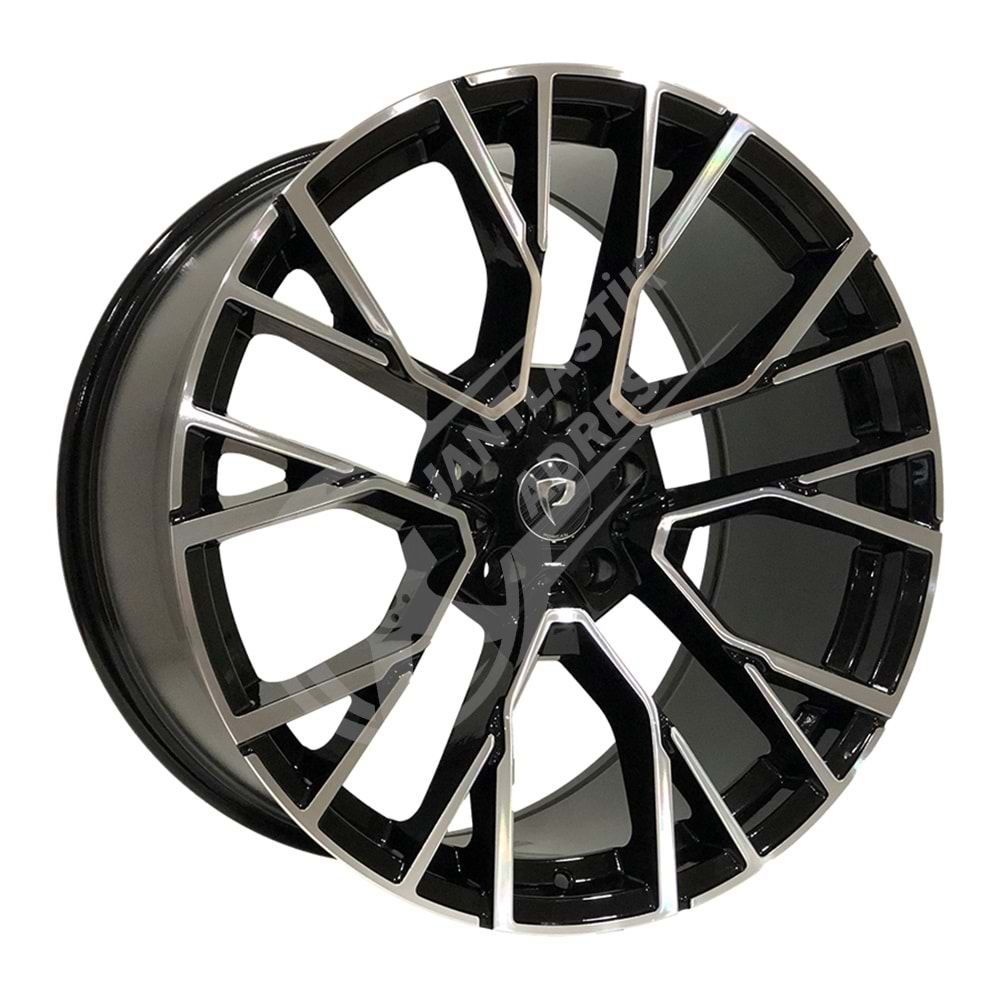 21X9,5 JANT BK 5769 5X120 ET40 74,1 BLACK MACHİNED