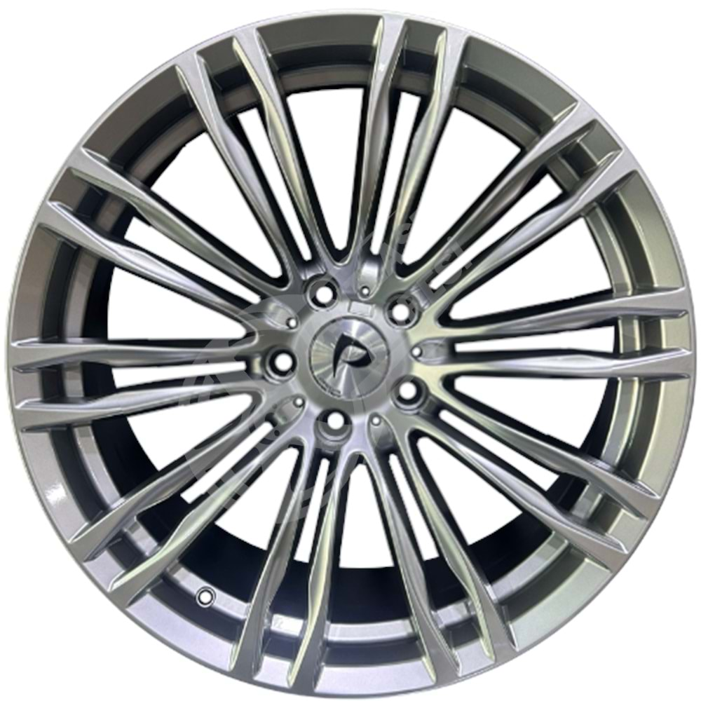 9.0X19 PCD 5X120 BKY-1146 Hyper Silver ET32 72.56