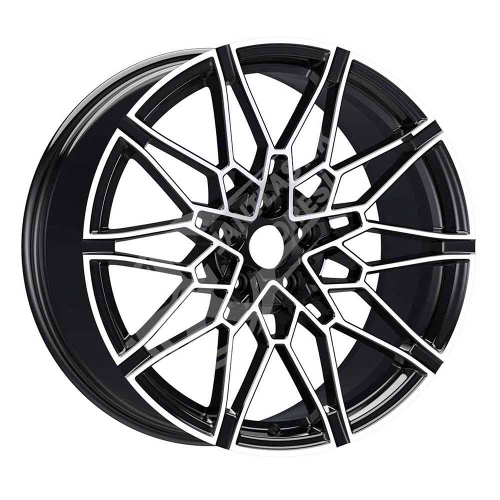 8.5X19 PCD 5X112 EMR-A338 Black Diamond ET30 66.6