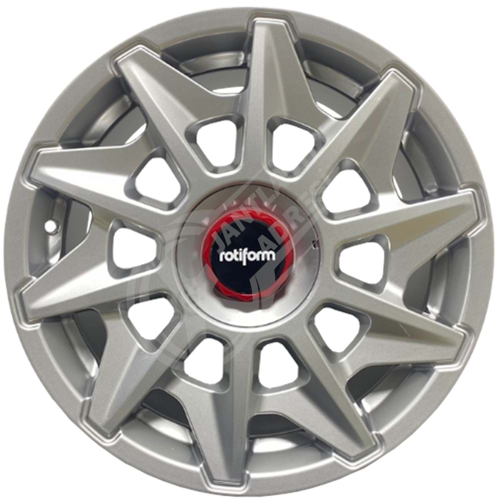 8.0X18 PCD 5X100 RC-1156 RotiForm Silver ET38 67.1