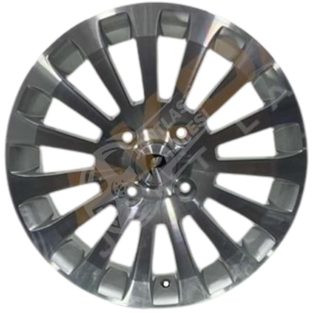 6.0X15 PCD 4X108 BK-439 Silver ET45 63.4