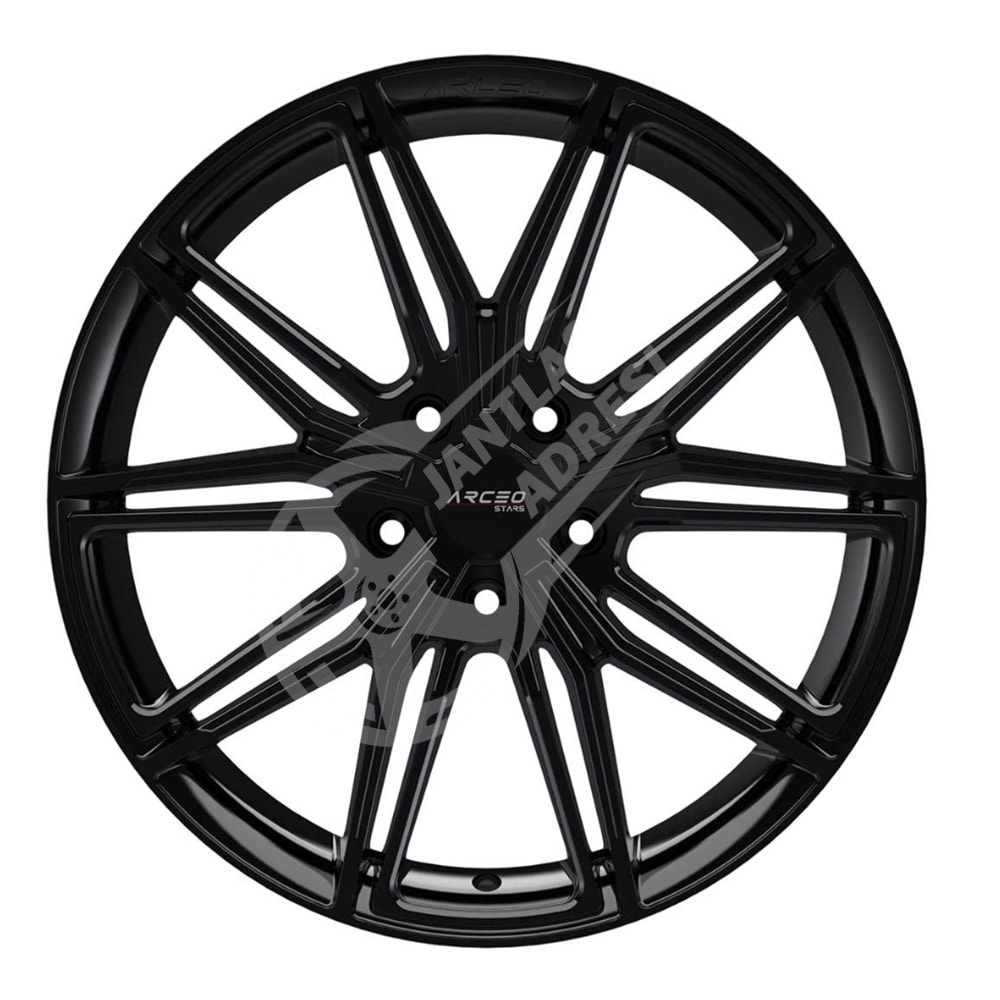 8.0X19 PCD 5X112 ASW-05 Gloss Black ET30 73.1